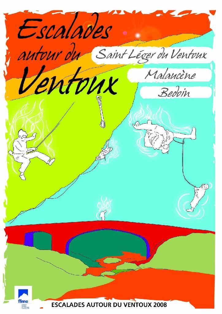escalades autour du ventoux saint leger bedouin malaucene