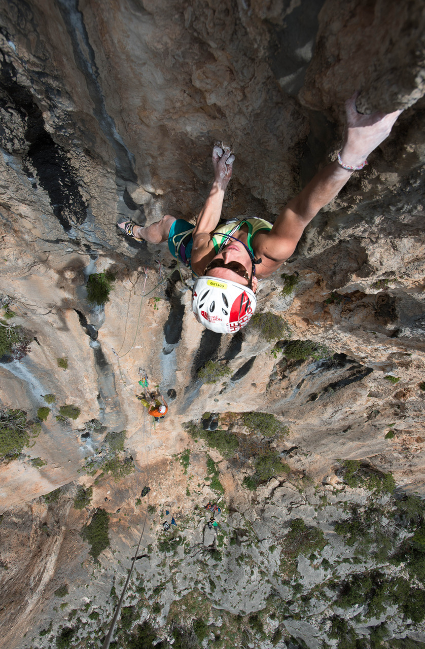 GC - interview Caroline Ciavaldini james pearson - by Riky Felderer The north Face - sardinia multipitch