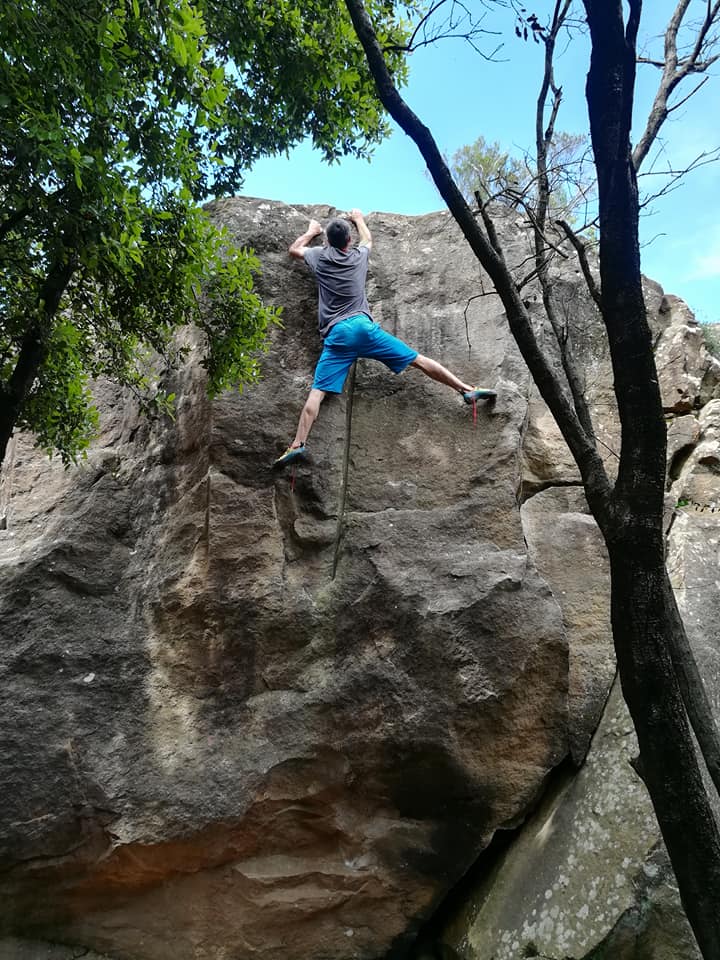 GC - blocs de lodeve - petite barre - juin 2018