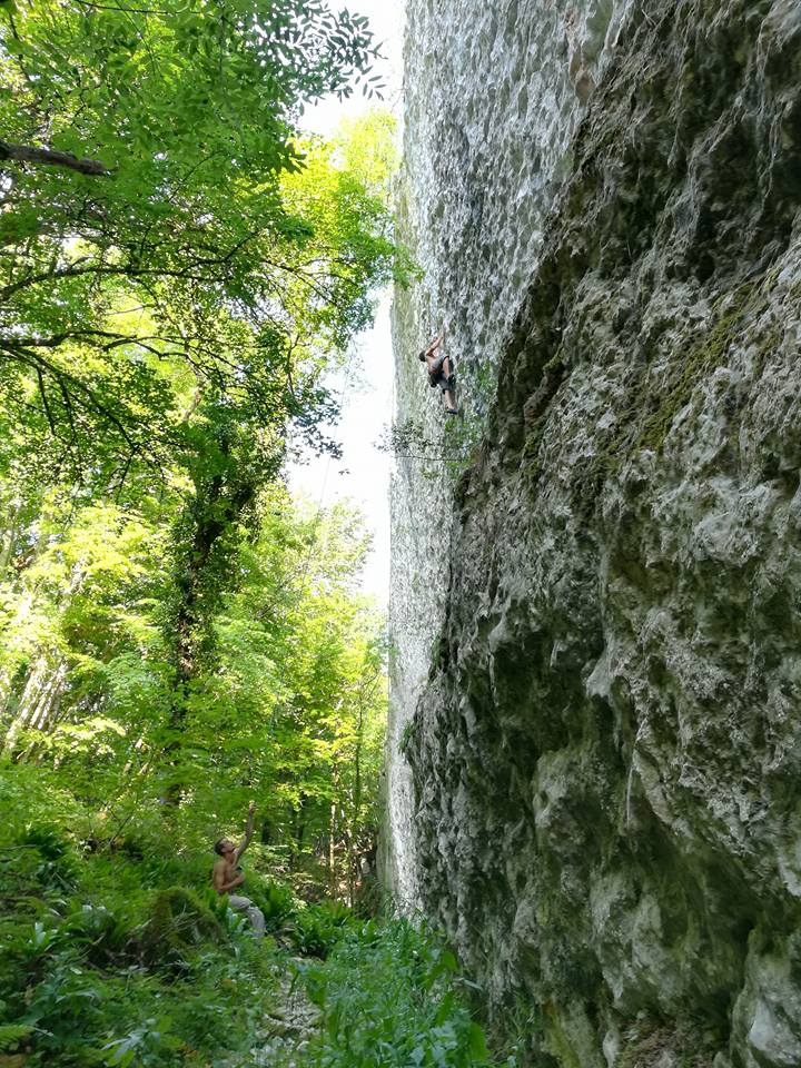 GC - escalade en ariege - La fajane - Juin 2017