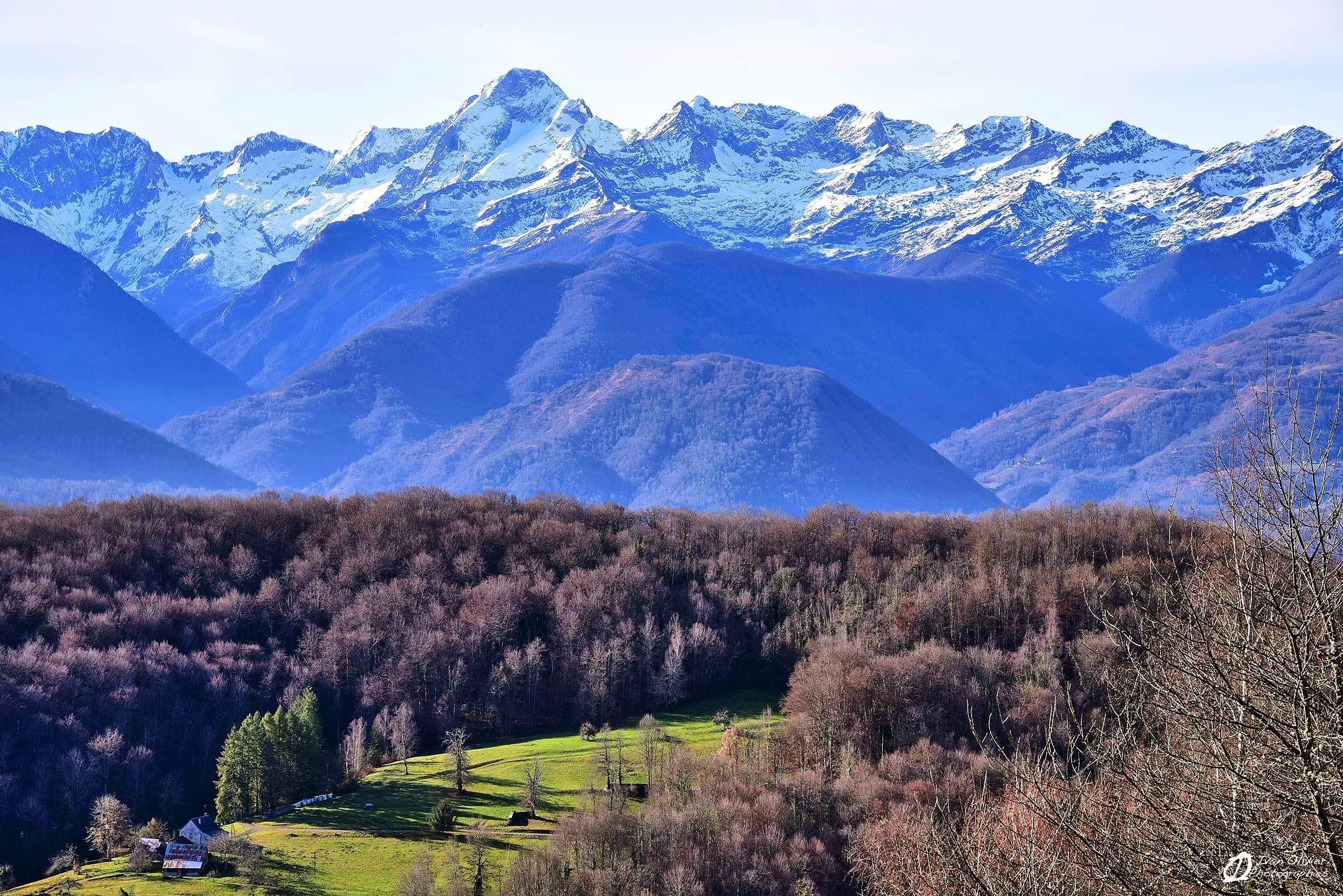 GC - mont valier depuis l'altiport de joubac - ariege - decembre 2018