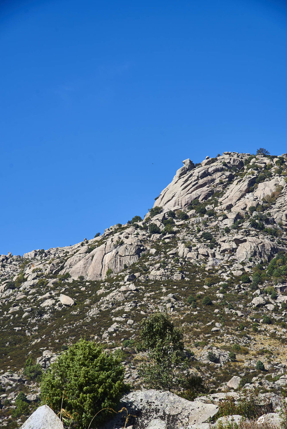 La falaise de Risco de la Encina et les 2 secteurs