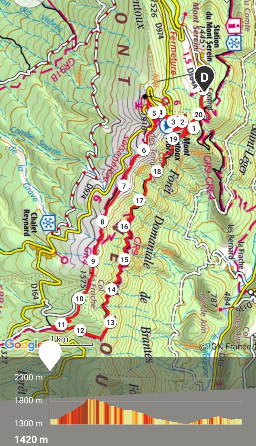 GC - trail 21km - semi mont ventoux mont serein - vaucluse - 09-2020 2