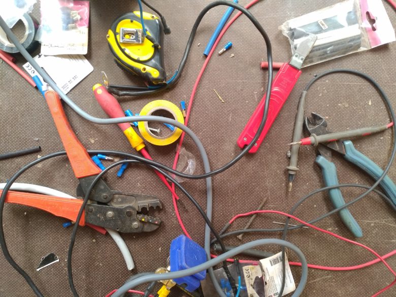 Les outils de l'électricien! 