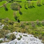 GC - escalade en ariege - falaise de genat - grande voie (2)