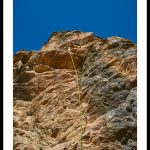 La falaise de Lordat, Haute-Ariège, Pyrénées