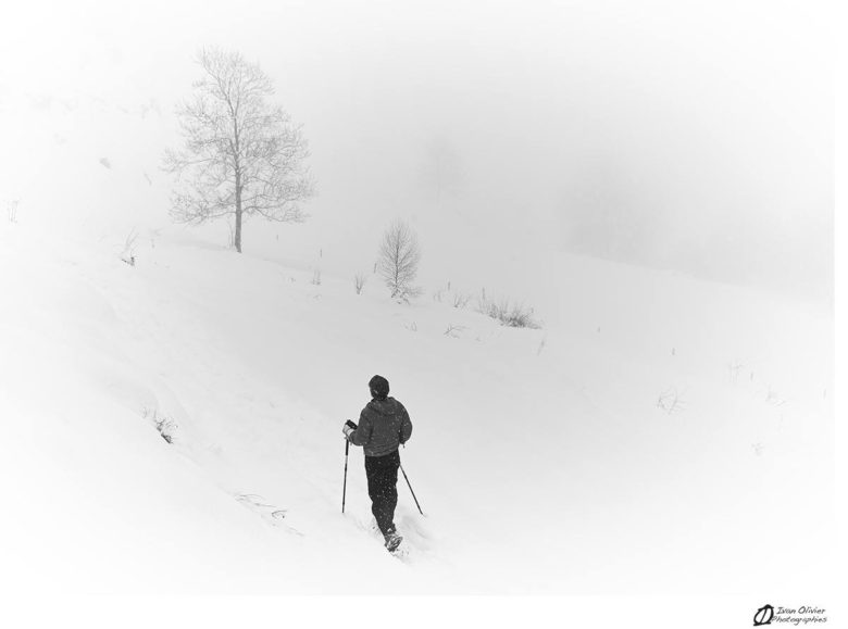 24/01/17: en raquette, en blanc, c'est pas mal aussi!