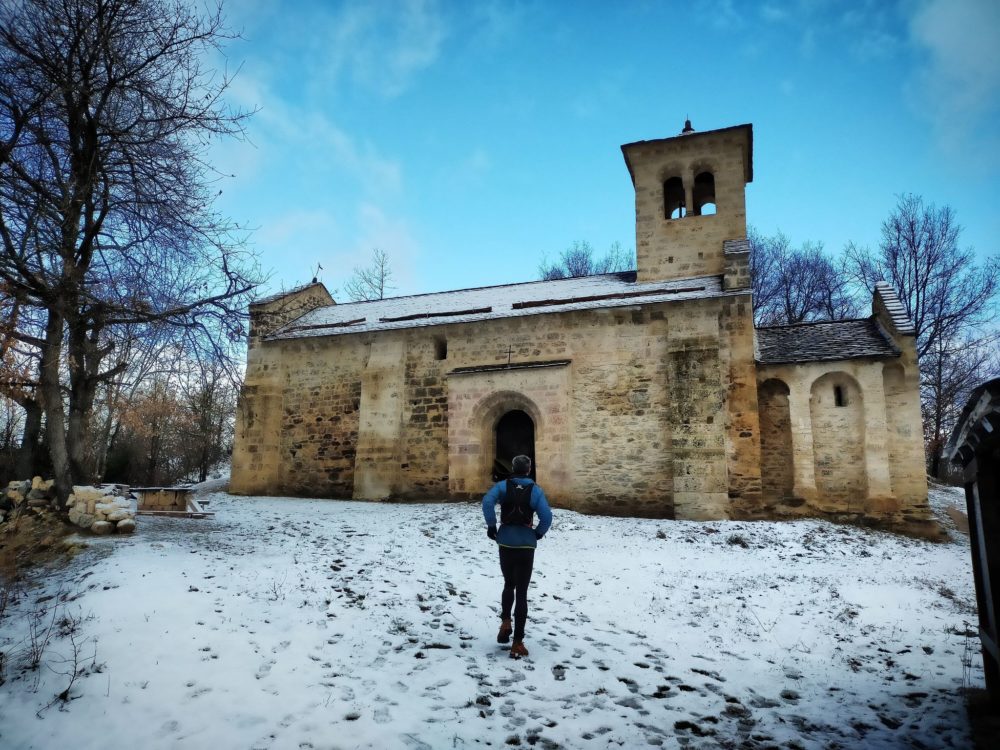 30/12/20 - Arrivée sur la chapelle Saint Paul d'Arnave