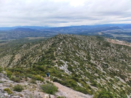 La redescente et son panorama - Mai 2021