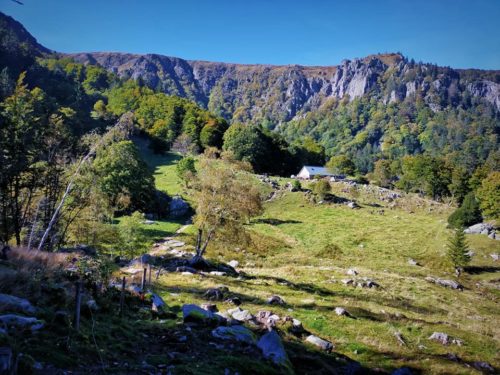 Le Frankenthal, cirque glaciaire en contrebas de la Martinswand - octobre 2021