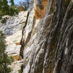 La falaise de Buoux – Face Est, secteurs Colorado et Rives de l’Aigue Brun. Vaucluse